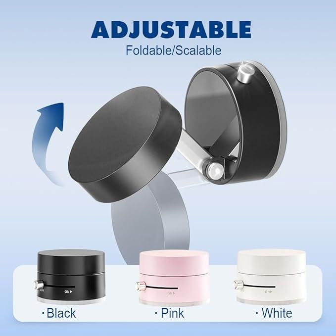 360° Foldable Magnetic Vacuum Phone Holder – Strong Grip, Universal & Sleek Design