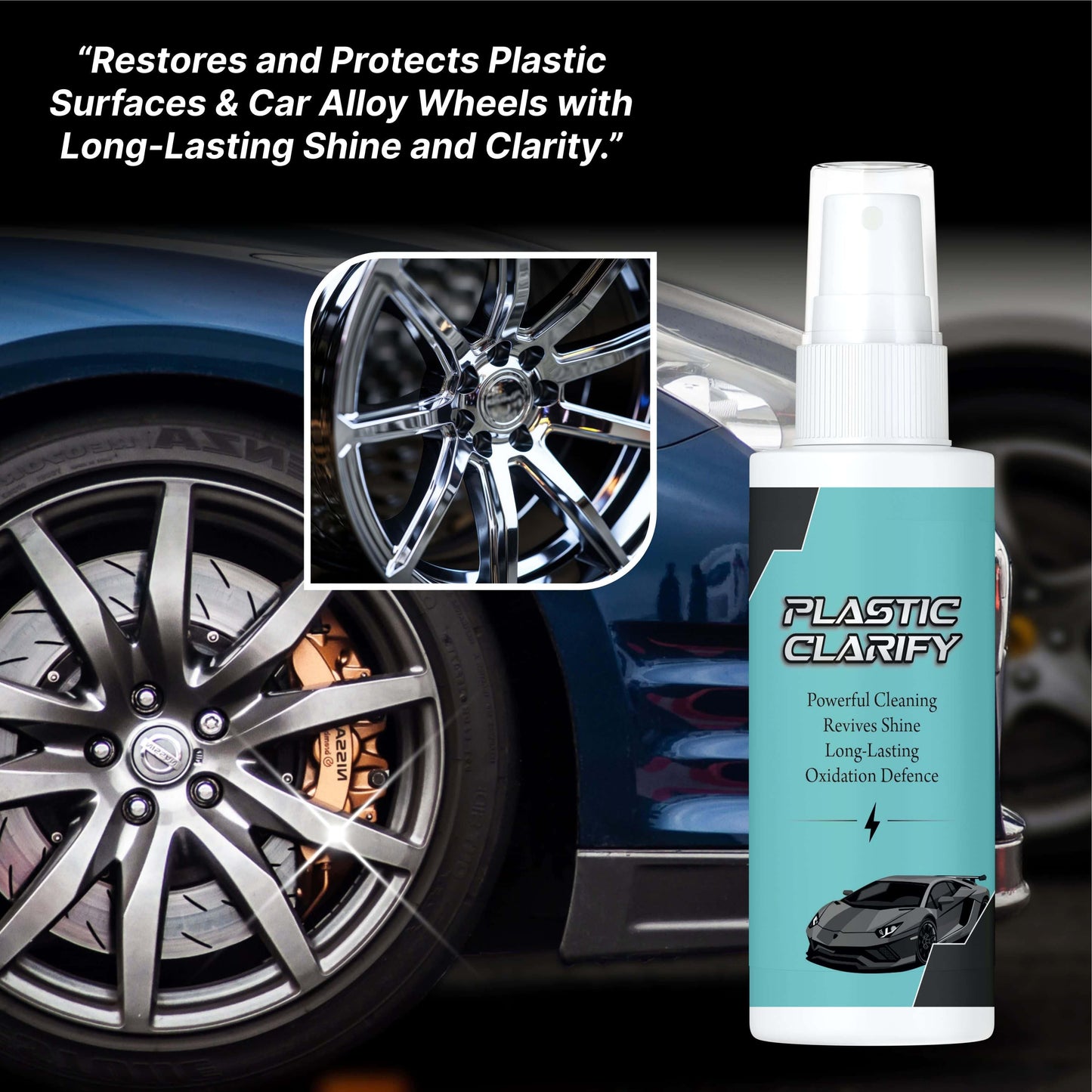 πβ¨ Crystal Clear Plastic Restorer for Car β 100g Shine & Protection Formula (Pack of 1)