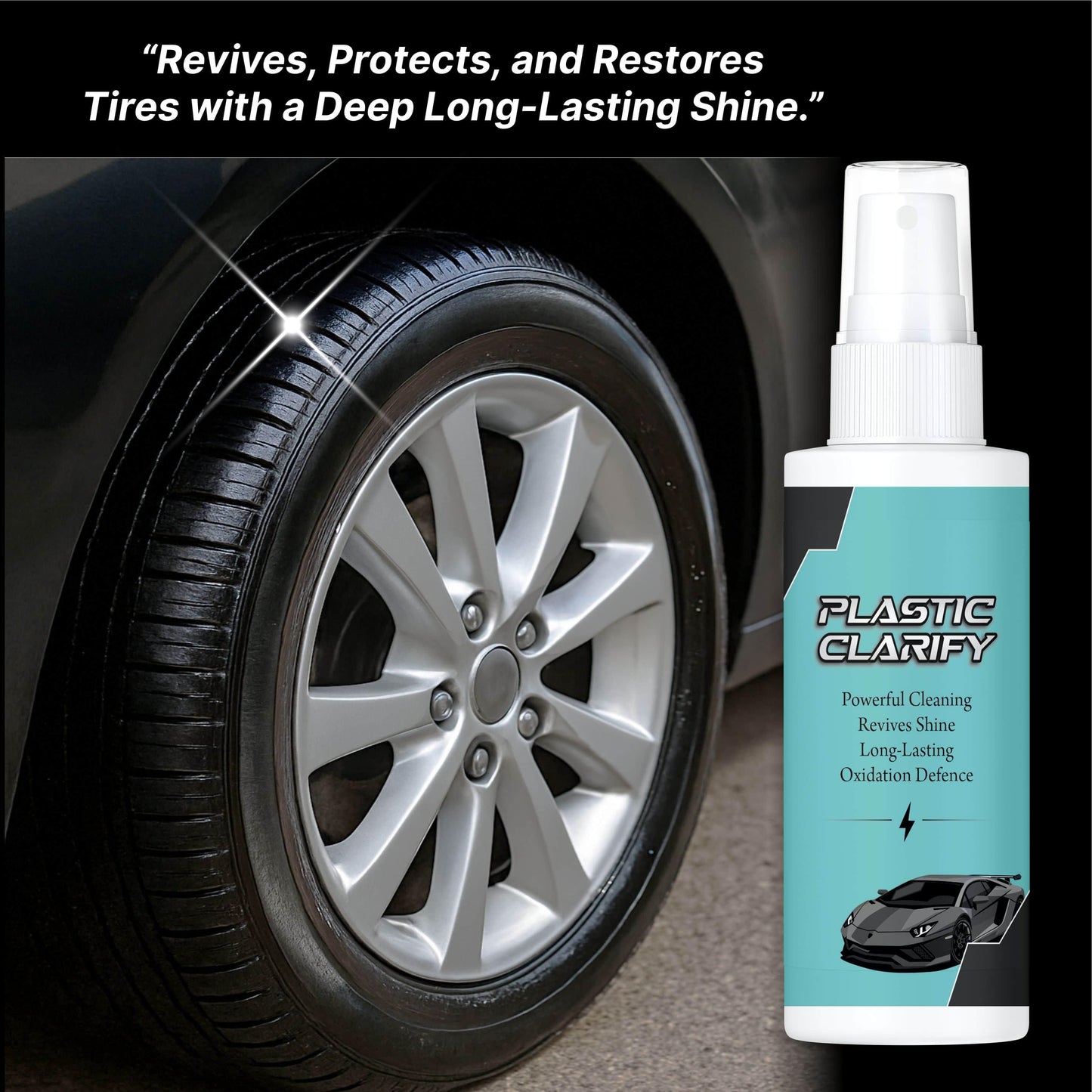 πβ¨ Crystal Clear Plastic Restorer for Car β 100g Shine & Protection Formula (Pack of 1)