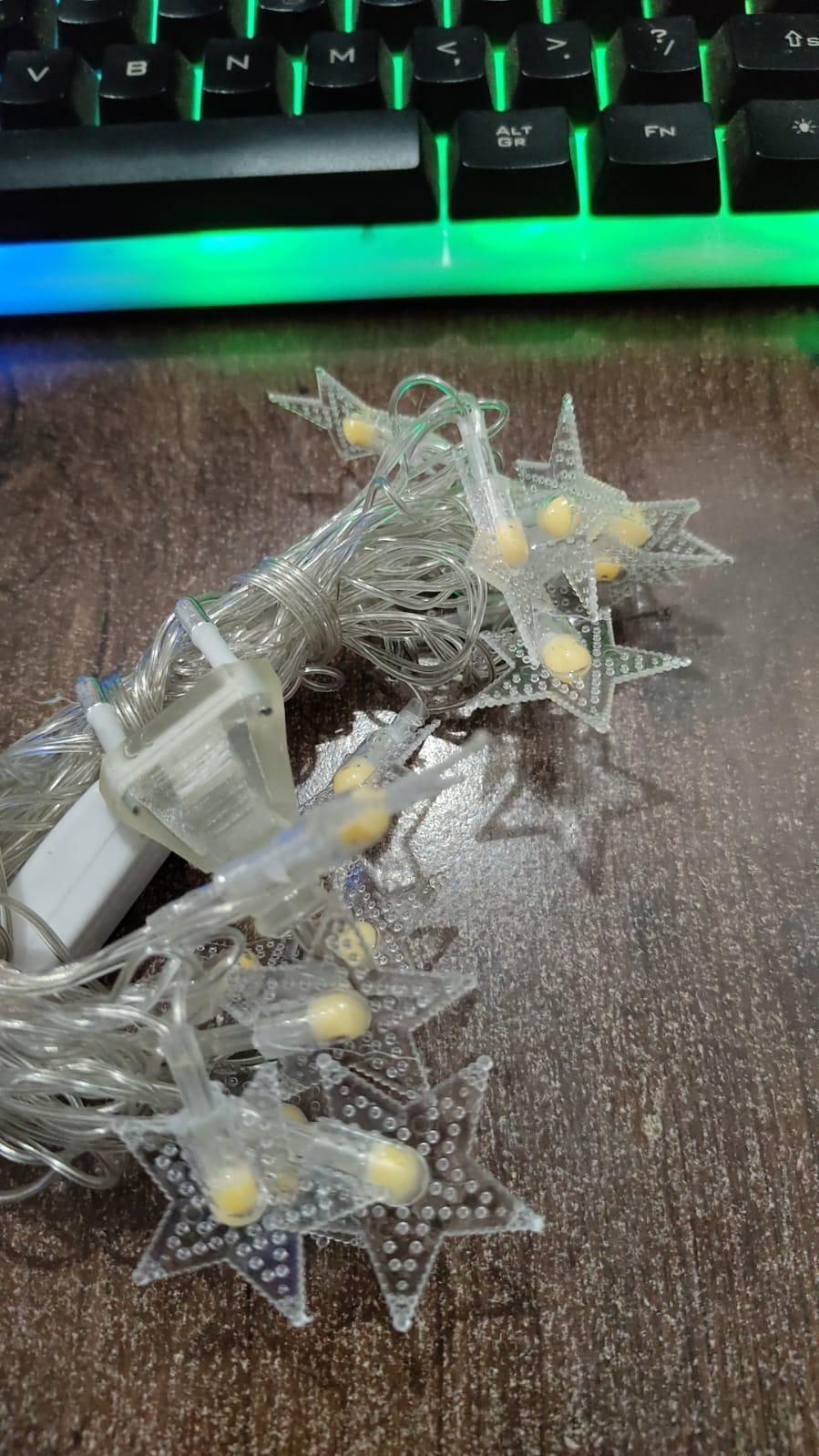 Twinkling Star String Lights – Magical LED Fairy Lights for Home & Party Decor