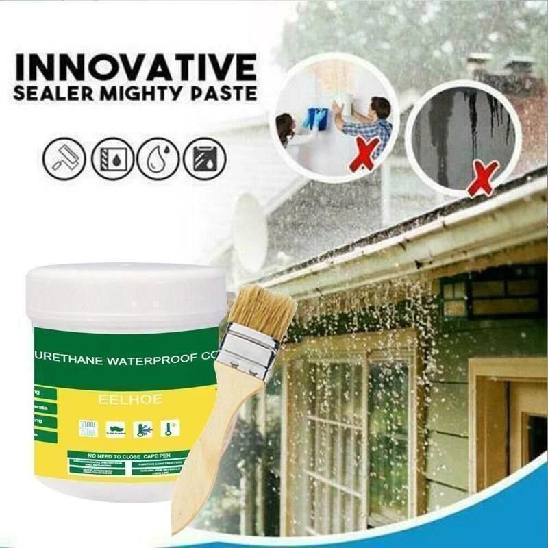 Transparent Waterproof Glue with Brush – Pack of 2 (300g)