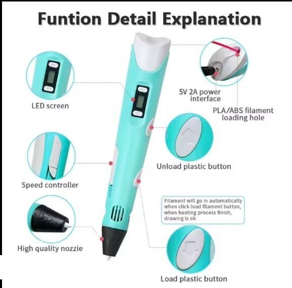 3D Printing Magic Pen – Creative Drawing Tool for Kids & Teens