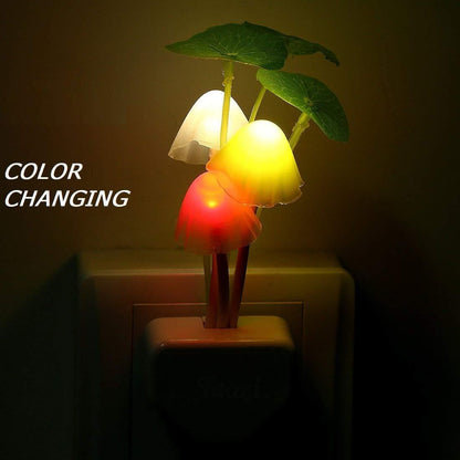 Magical Avatar Mushroom Lamp – Auto-Sensing, Multi-Color LED Night Light