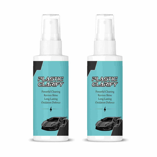 🚗✨ Crystal Clear Plastic Restorer for Car – 100g Shine & Protection Formula (Pack of 1)